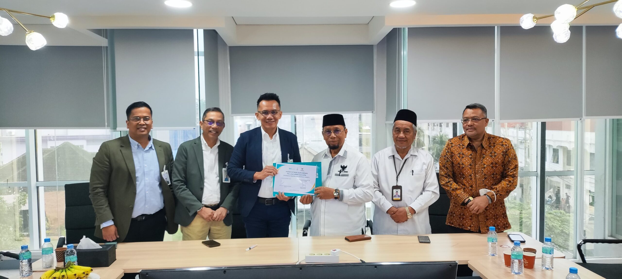 Kick Off Program Kolaborasi BSI – Baznas Sumut Perkuat Sinergi Umat