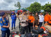 Apel Kesiapan Tanggap Darurat Bencana Digelar Di Mapolres Madina