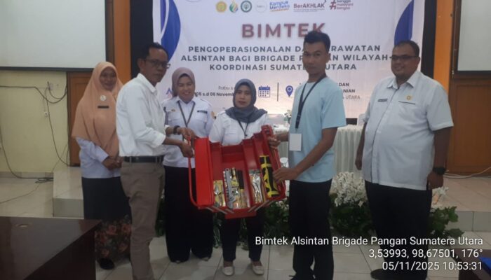 Polbangtan Kementan Gelar Bimtek Alsintan Untuk Brigade Pangan, Dukung Pertanian Modern Di Sumut