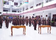 Lantik 5 Asisten Dan 15 Kajari, Kajatisu Sumut Harli Siregar: Cegah Dan Berantas Korupsi Untuk Pemulihan Keuangan Negara