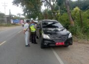 Puluhan Kendaraan Terjaring Razia Pajak Di Madina, Banyak Nunggak