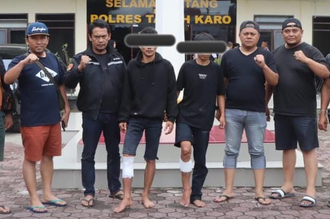 Polisi Tangkap Pelaku Pembunuhan Di Tanah Karo Setelah Dua Pekan Buron