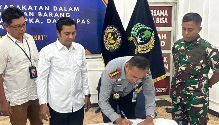 Lapas Labuhanruku Dan Bawaslu Batubara Teken Kerja Sama