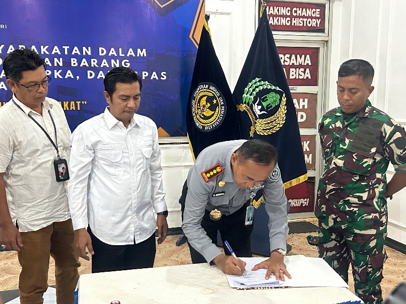 Lapas Labuhanruku Dan Bawaslu Batubara Teken Kerja Sama