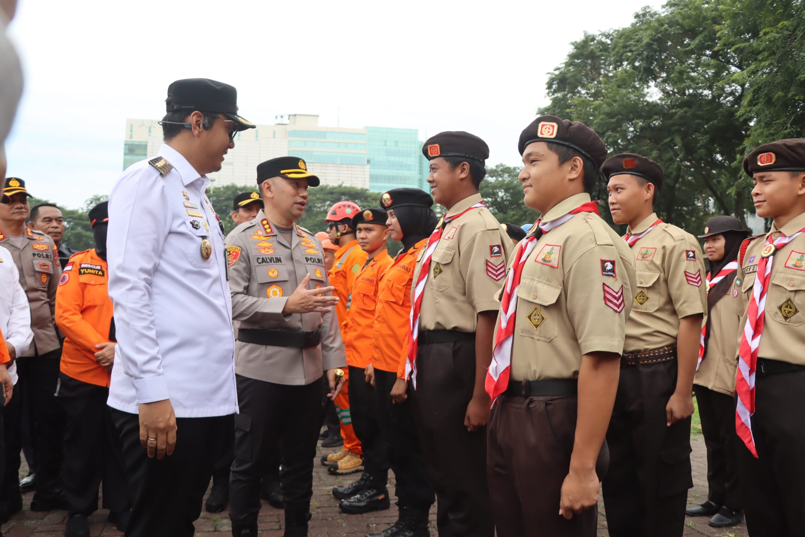 Kapolrestabes Pimpin Apel Kesiapan Tanggap Darurat Bencana Hidrometeorologi 2025