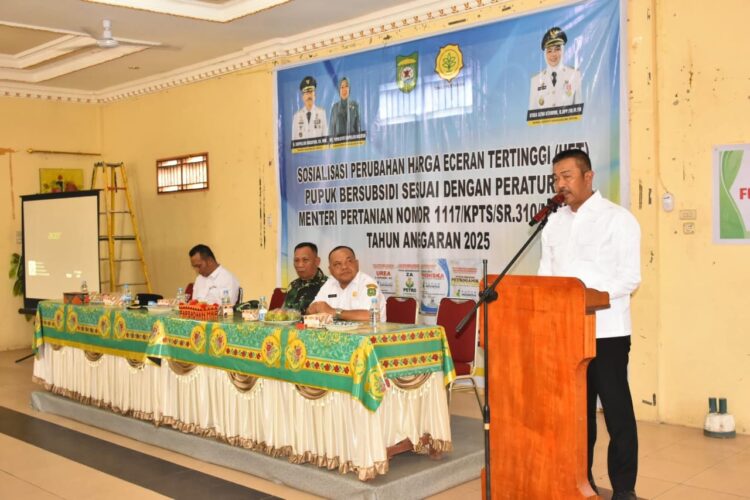 Pemkab Madina Gelar Rakor Tindaklanjuti Penurunan HET Pupuk Bersubsidi