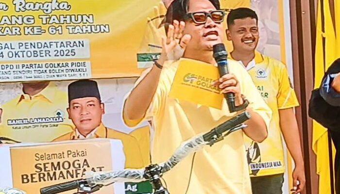 MC Jefri Siap Pandu Malam Meuseuraya-2 Partai Golkar Pidie