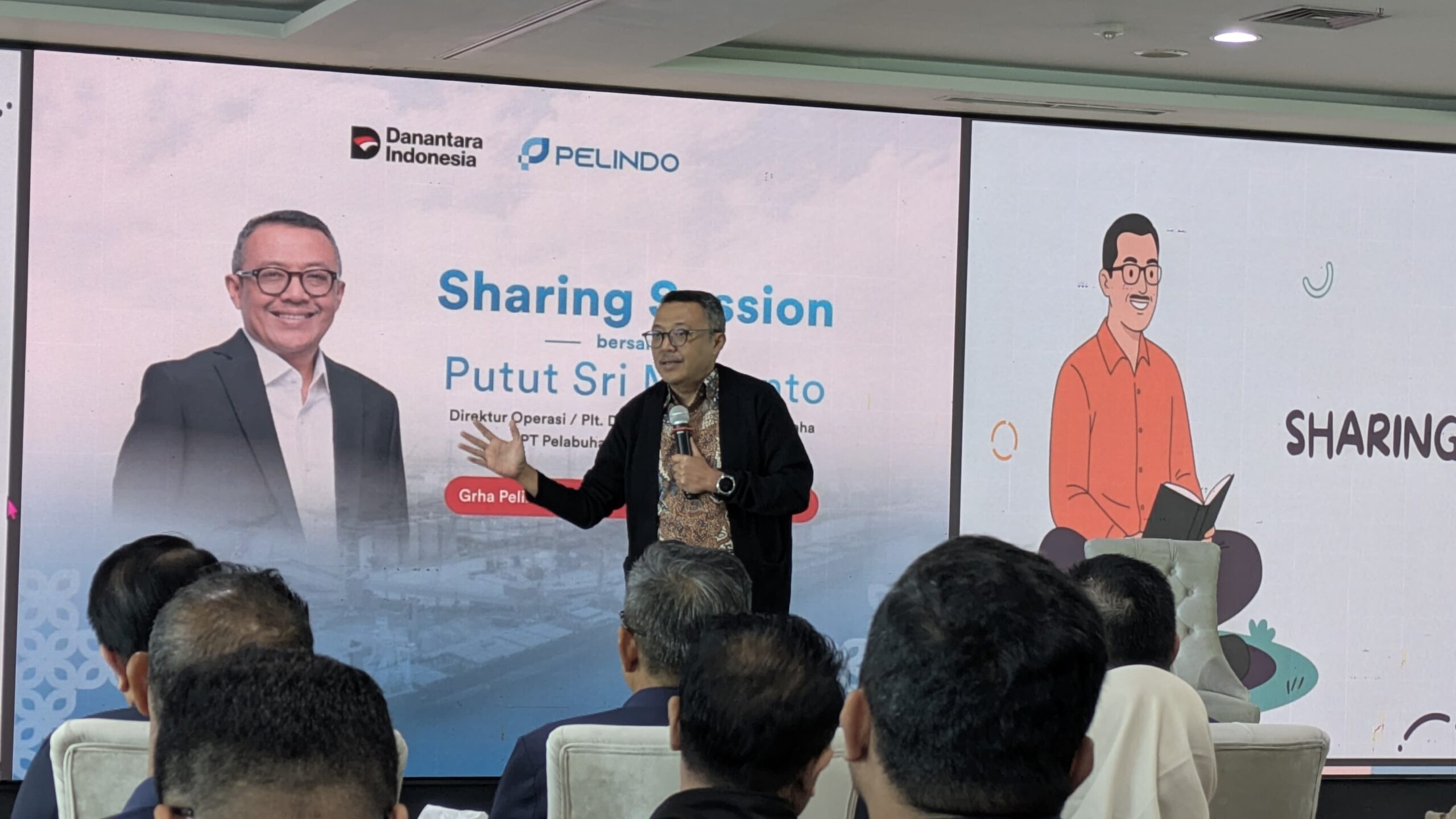 Direktur Operasi PT Pelabuhan Indonesia Gelar Sharing Session Di Belawan