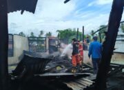 Dua Rumah dan Satu Sekolah MDA/TPA Di Panyabungan Hangus Terbakar
