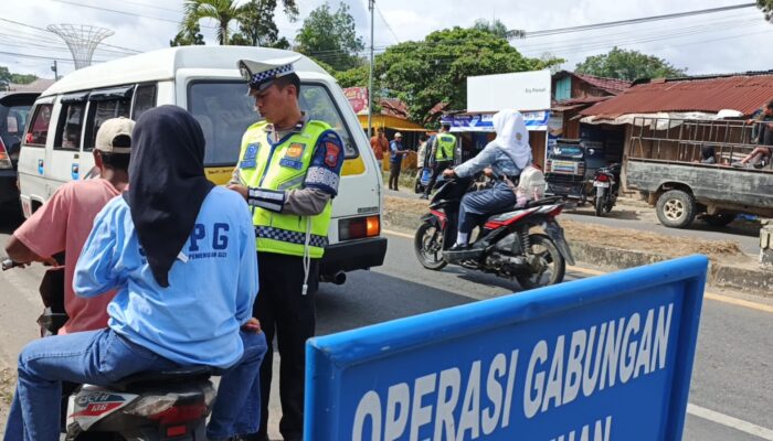 Razia Gabungan Kepatuhan Pajak Kendaraan Bermotor Di Madina Digencarkan Untuk Tingkatkan PAD