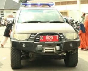 Mobil Dinas Kasatpol PP Madina, Sang Penegak Perda, Terungkap Mati Pajak