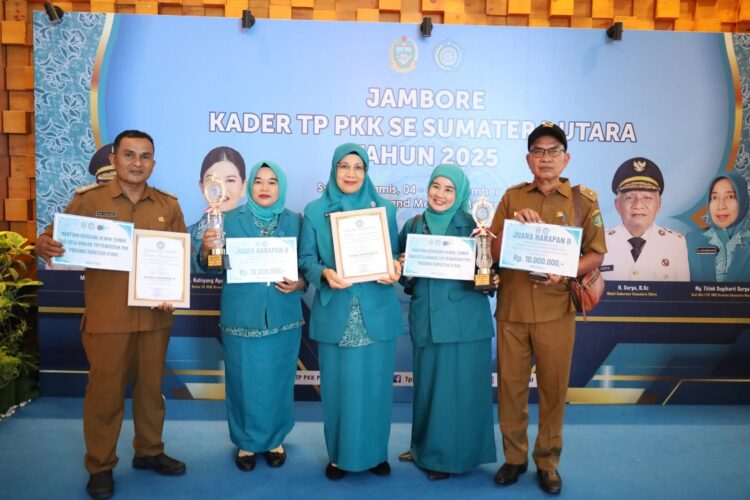Dua Desa Di Madina Raih Juara Harapan 2 Binaan TP PKK