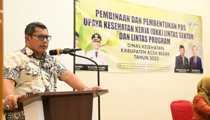 Sekda Aceh Besar: Pos UKK Hadirkan Layanan Kesehatan Lebih Dekat Bagi Pekerja