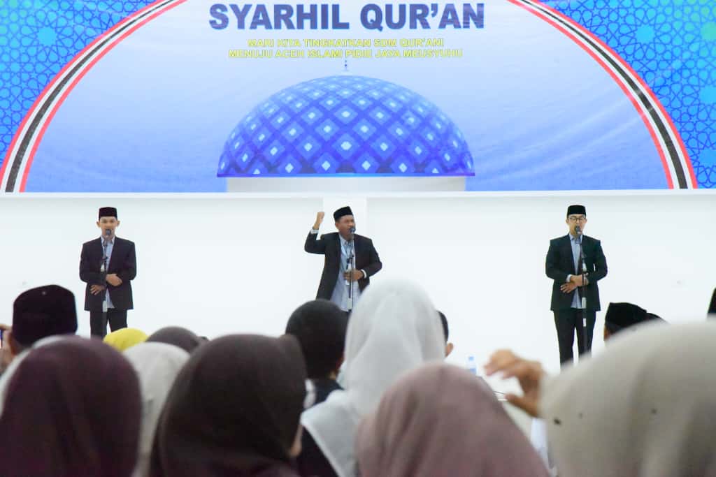 Kafilah Aceh Besar Gaungkan Pesan Persaudaraan Di Tengah Masyarakat Multikultural Pada Final Syarhil Qur’an MTQ Ke-37 Aceh