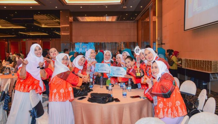 TP PKK Batubara Raih Prestasi Di Ajang HKG PKK Tingkat Provsu 2025