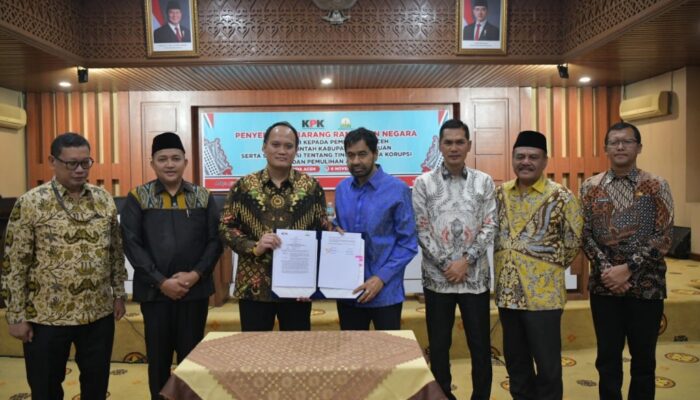 Pemerintah Aceh Terima Hibah Tanah Rampasan Korupsi Dari KPK RI
