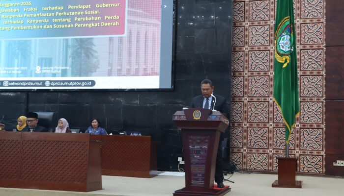 F-Golkar DPRD Sumut Dorong Kebijakan Fiskal Berpihak Ke Rakyat