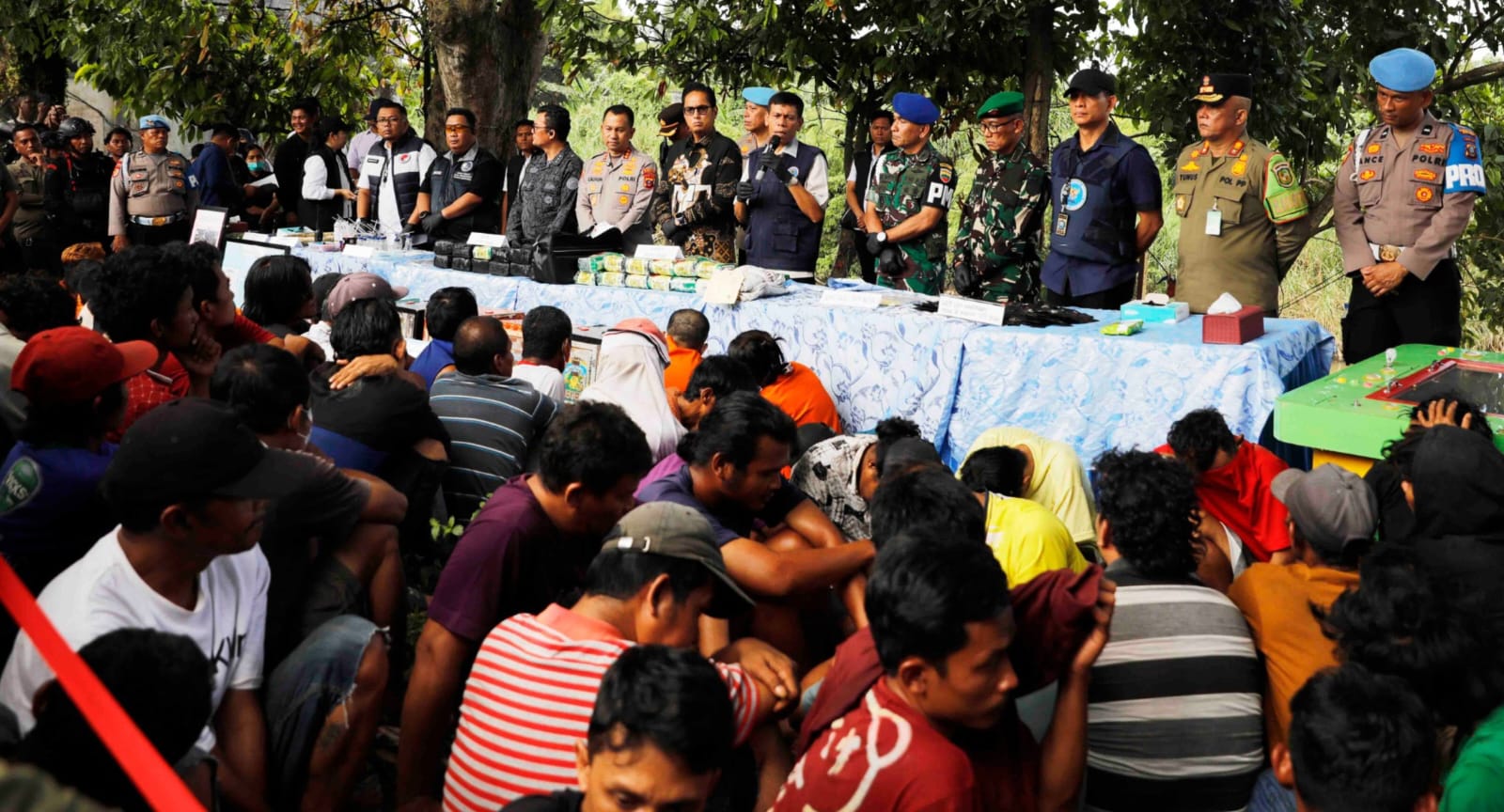 Tim Gabungan Sita 35 Kg Sabu, 985 Ekstasi, Dan 59 Tersangka