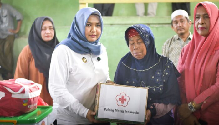 Serahkan Bantuan Korban Kebakaran, Wabup Madina Imbau Hal Ini