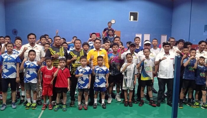 Kejurkab Asahan, Siapkan Generasi Emas Bulutangkis Daerah  