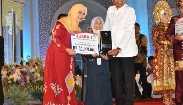 Wagub Tutup MTQ Aceh, Kafilah Langsa Bawa Pulang 11 Piala