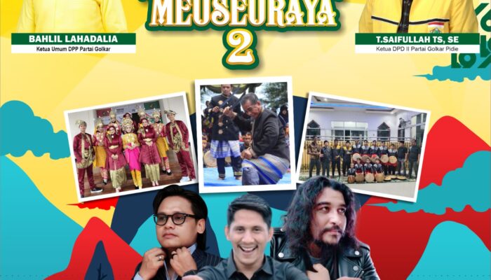 Nanti Malam, Bergek Dan Said Jaya Siap Guncang “Pidie Meuseuraya-2” Di PCC