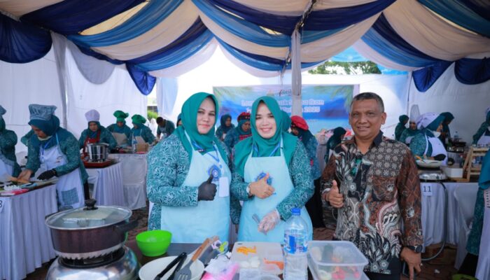 TP-PKK Aceh Besar Juara Umum Lomba Masak Serba Ikan