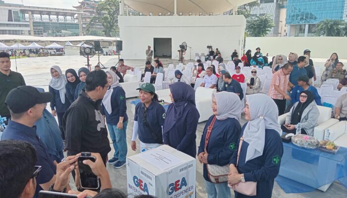 HKN Ke-61, Ratusan Warga Ikuti Cek Kesehatan Gratis Di Lapangan Merdeka
