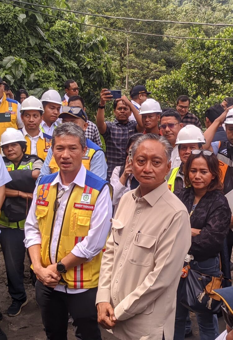 Menteri PU Tinjau Penanganan Longsor Di Jalur Medan–Berastagi, Target Rampung Sebelum Nataru