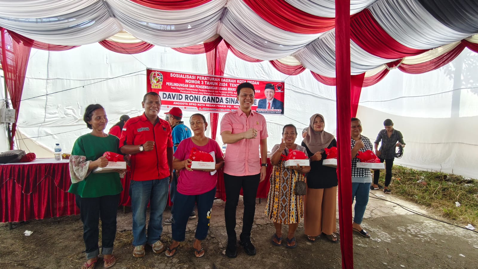 Sosperda, David Roni G. Sinaga Harap Koperasi Merah Putih Siap Dongkrak UMKM Dan Perekonomian Rakyat