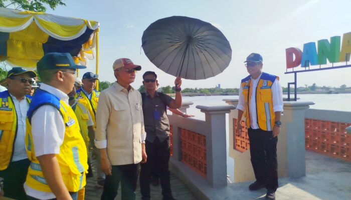 Revitalisasi Danau Siombak, Menteri PU Dorong Sinergi Pusat Dan Daerah Tangani Rob