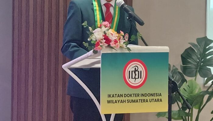 Resmi Dilantik, Ery Suhaymi Pimpin IDI Sumut Dengan Visi Etika Dan Adaptasi Sistem Kesehatan