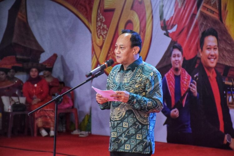 Masyarakat Karo Gelar Kerja Tahunan Kota Lubukpakam, Sekda: Jadilah Pewaris Pelestarian Budaya