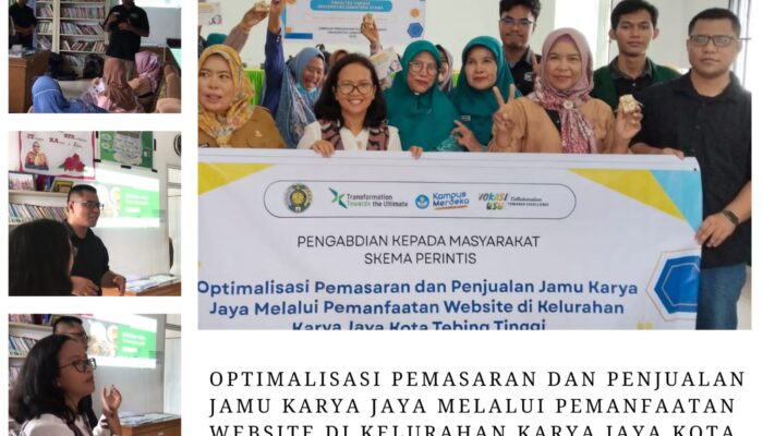 Tim Dosen Vokasi USU Laksanakan Pengabdian Kepada Masyarakat Pemberdayaan UKM