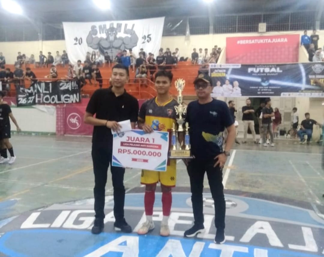 BNN Binjai Tutup Liga Futsal Pelajar Sumut 2025