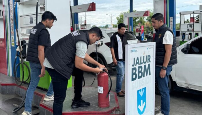 Polres Pidie Pantau Tujuh SPBU, Stok BBM Aman
