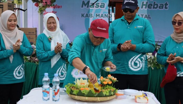 Pemkab Madina Rayakan HKN Ke-61 dDengan Jalan Sehat Dan PKG