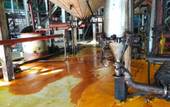 CPO PTPN IV Adolina Diduga Tumpah Sampai Tonan Di Areal Pabrik