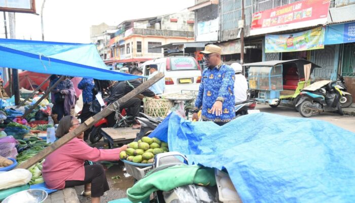 Pasca Penertiban PKL, Pemko Evaluasi Pantau Sekitar Pasar Sibolga Nauli