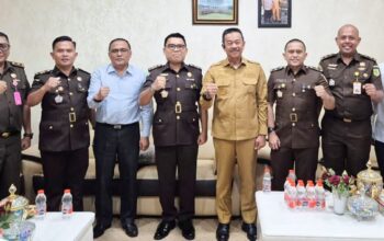 Plt. Kajari Madina Jalin Silaturahmi Dengan Bupati, Perkuat Koordinasi Forkopimda