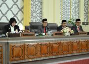 Pimpin Rapat Paripurna Ketua DPRK Apresiasi Kafilah MTQ Dan Rangking I IMP Nasional