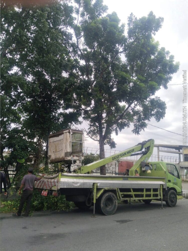 DLH Binjai Respons Cepat Aduan Warga