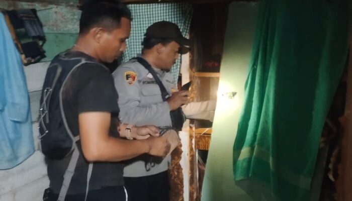 Polsek Panai Tengah Gerebek Rumah Warga Di Labuhan Bilik
