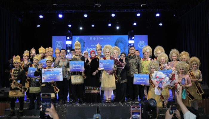 Final Pemilihan Agam Inong Banda Aceh Meriah, Wali Kota Illiza Nobatkan Saqti Aprilian dan Cut Riska Adilla