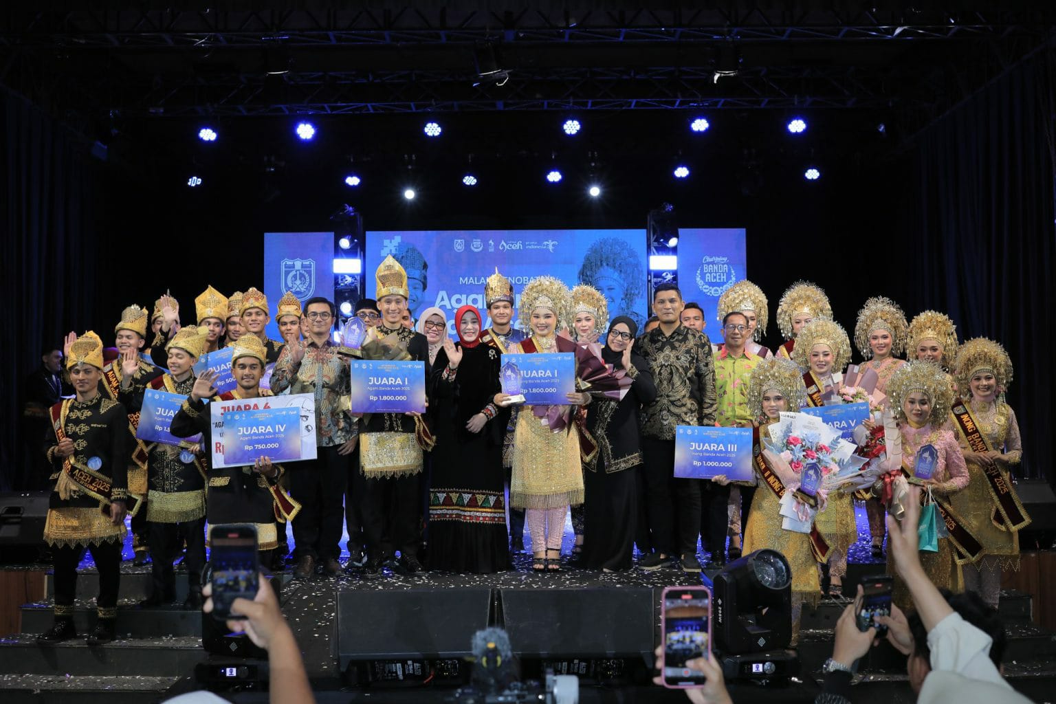 Final Pemilihan Agam Inong Banda Aceh Meriah, Wali Kota Illiza Nobatkan Saqti Aprilian dan Cut Riska Adilla