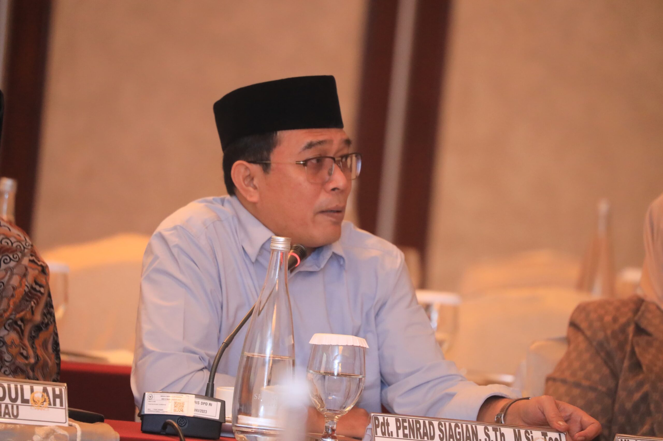 Anggota DPD Penrad Siagian Dorong Penyelesaian Status Desa Di Kawasan Hutan Dan HGU