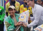 Sambut Hari Bakti Kemenimipas, Imigrasi Medan Salurkan 2,5 Ton Beras Ke Ojol Dan Warga