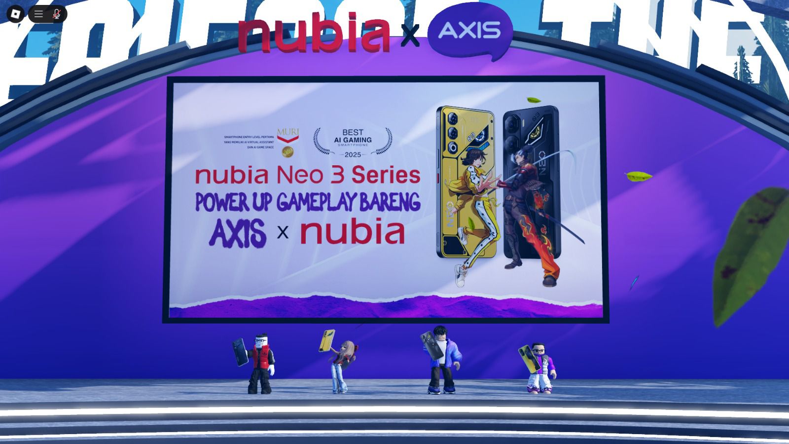 nubia x AXIS luncurkan paket spesial Neo 3 series untuk mendukung generasi gaming muda Indonesia