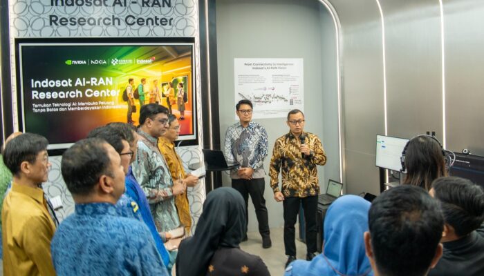 Indosat, Nokia, Fan NVIDIA Resmikan AI-RAN Research Center