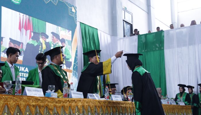 511 Lulusan Sarjana Dan Magister IAIN Langsa Diwisuda
